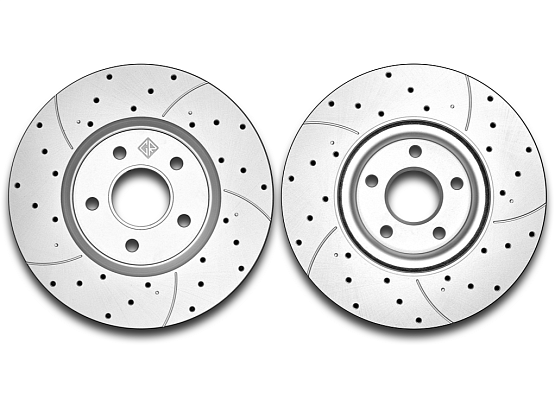 Тормозной диск Gerat DSK-F243P (передний) Platinum