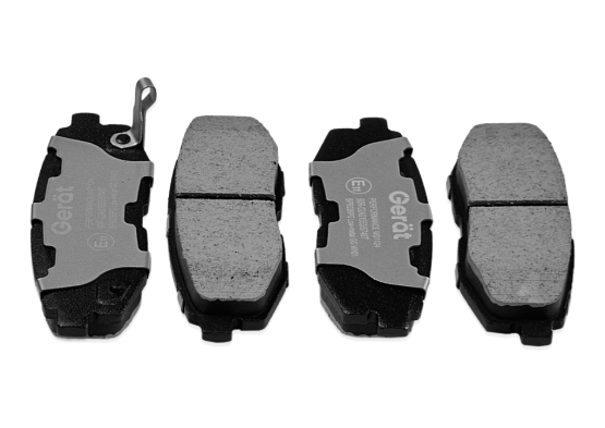 Тормозные колодки Gerat BPR036PG (задние) Low-metallic