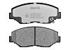Тормозные колодки Gerat BPF368PG (передние) Low-metallic