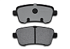Тормозные колодки Gerat BPR105PG (задние) Low-metallic