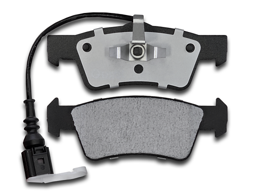 Тормозные колодки Gerat BPR161PG (задние) Low-metallic