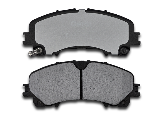 Тормозные колодки Gerat BPF272PG (передние) Low-metallic
