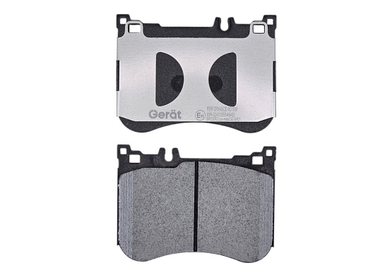 Тормозные колодки Gerat BPF230PG (передние) Low-metallic