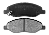 Тормозные колодки Gerat BP-F111P (передние) Low-metallic