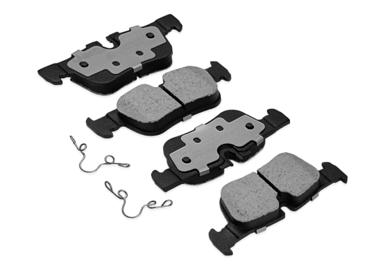 Тормозные колодки Gerat BPR178PG (задние) Low-metallic