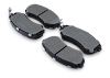 Тормозные колодки Gerat BPF294PG (передние) Low-metallic