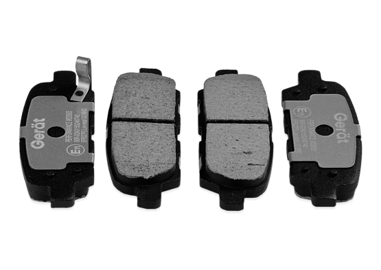 Тормозные колодки Gerat BPR027PG (задние) Low-metallic