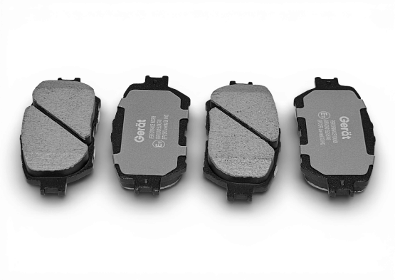 Тормозные колодки Gerat BPF012PG (передние) Low-metallic