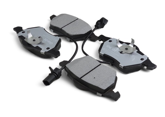 Тормозные колодки Gerat BPF129PG (передние) Low-metallic