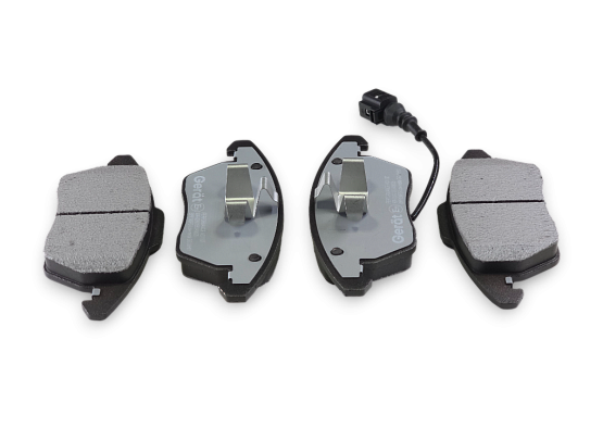 Передние тормозные колодки Gerat BPF196PG Low-metallic