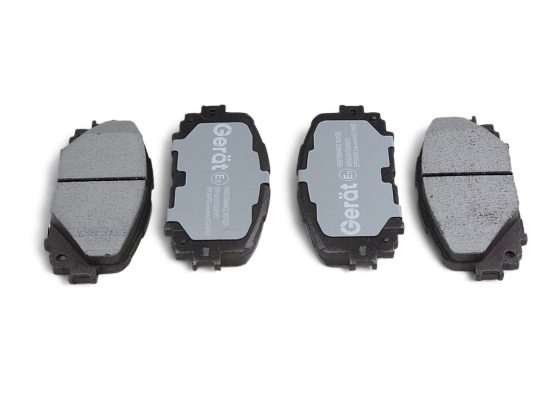 Тормозные колодки Gerat BPF009PG (передние) Low-metallic