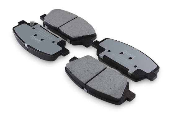 Тормозные колодки Gerat BPF286PG (передние) Low-metallic