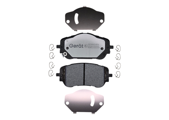 Тормозные колодки Gerat BPF336PG (передние)