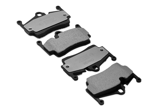 Тормозные колодки Gerat BPR171PG (задние) Low-metallic