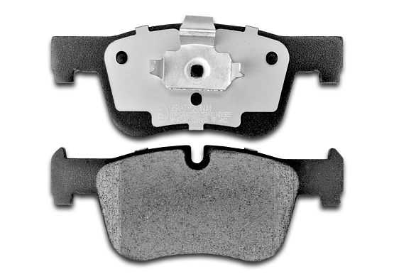Тормозные колодки Gerat BP-F241C (передние) Platinum