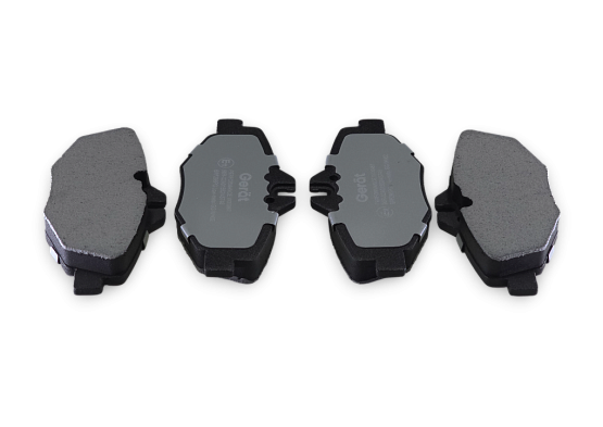 Тормозные колодки Gerat BPF296PG (передние) Low-metallic