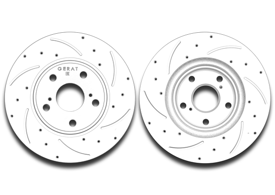 Тормозной диск Gerat DSK-F046P (передний) Platinum