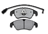 Тормозные колодки Gerat BPF221PG (передние) Low-metallic