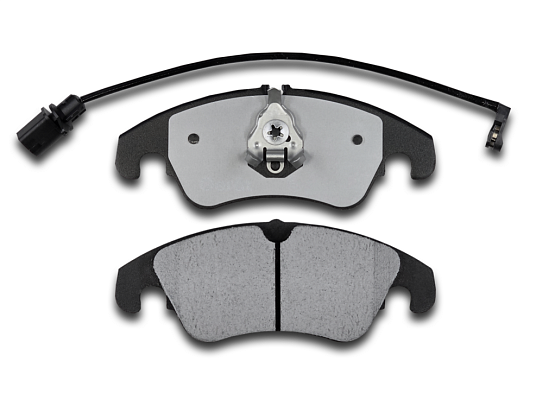 Тормозные колодки Gerat BPF221PG (передние) Low-metallic