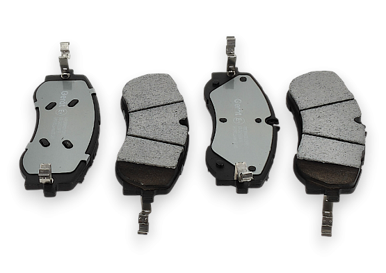 Тормозные колодки Gerat BPF311PG (передние) Low-metallic