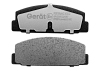 Тормозные колодки Gerat BPR068PG (задние) Low-metallic
