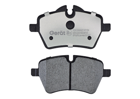 Тормозные колодки Gerat BPF342PG (передние)