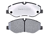 Тормозные колодки Gerat BPF231PG (передние) Low-metallic