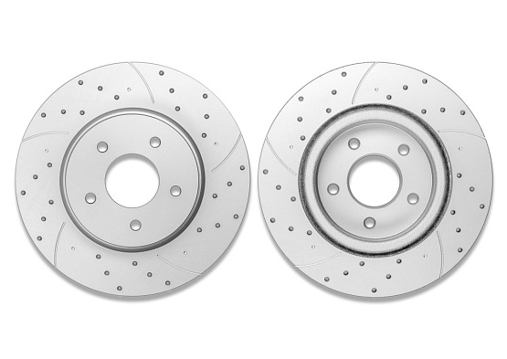 Тормозной диск Gerat DSK-R243P (задний) Platinum
