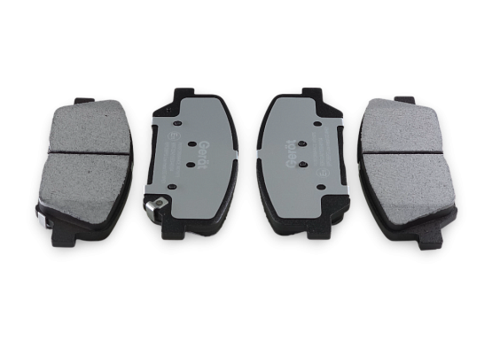 Тормозные колодки Gerat BPF286PG (передние) Low-metallic