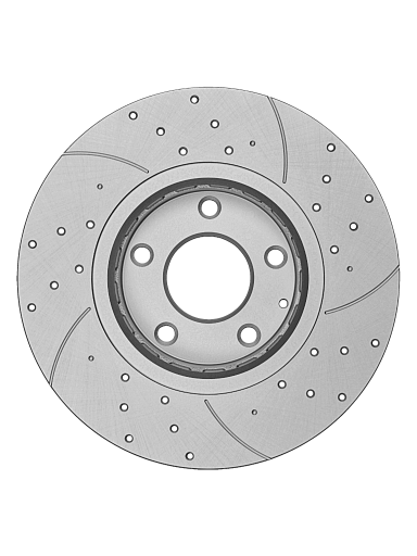 Тормозной диск Gerat F014P (передний) Platinum