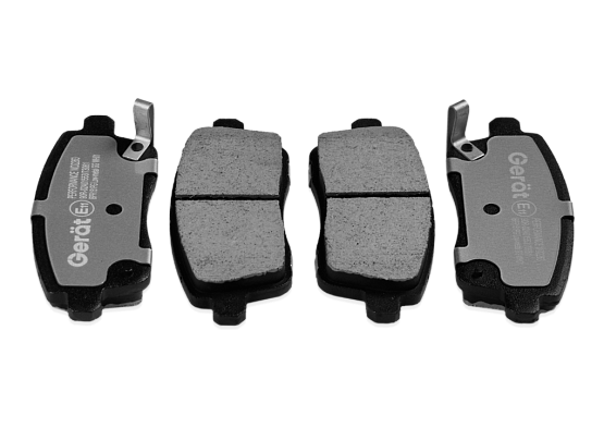 Тормозные колодки Gerat BPR151PG (задние) Low-metallic
