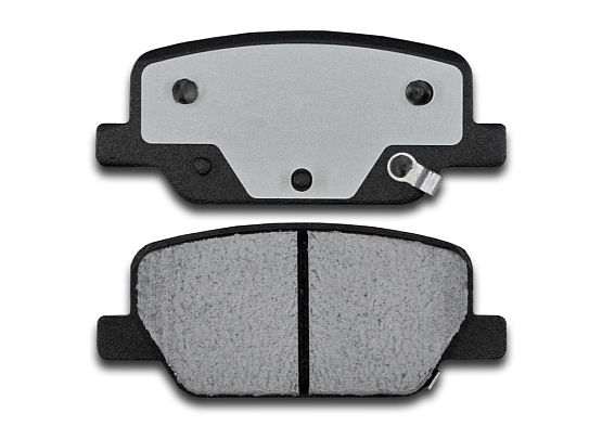 Тормозные колодки Gerat BPR163PG (задние) Low-metallic