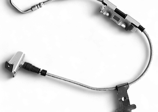 Комплект тормозных шлангов армированных Gerat GBL001 (AUDI A4)