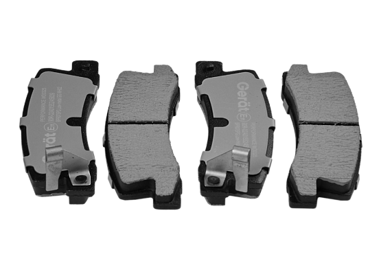 Тормозные колодки Gerat BPR075PG (задние) Low-metallic