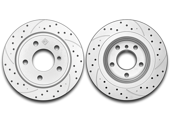 Тормозной диск Gerat DSK-R128P (задний) Platinum