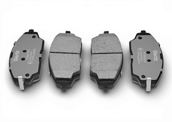 Тормозные колодки Gerat BPF170PG (передние) Low-metallic