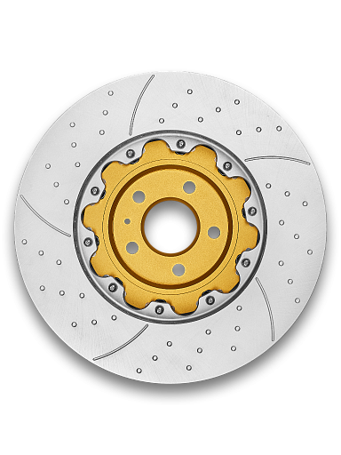 Тормозной диск двухсоставной Gerat GSDF022 (передний) Sport