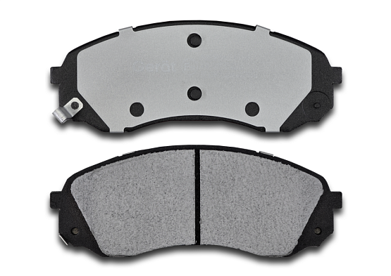 Тормозные колодки Gerat BPF135PG (передние) Low-metallic