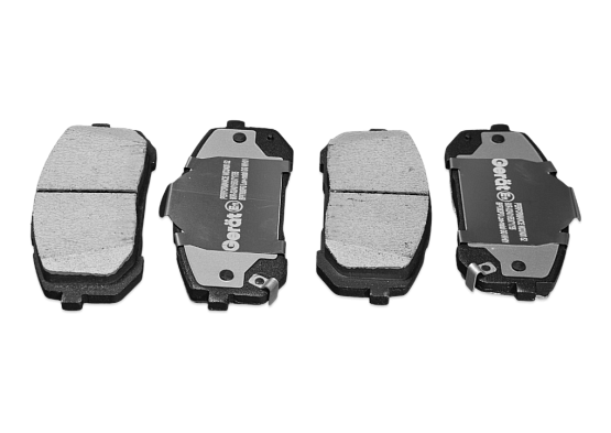 Тормозные колодки Gerat BPF380PG (передние) Low-metallic