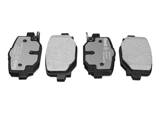 Тормозные колодки Gerat BPR211PG (задние) Low-metallic