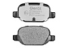 Тормозные колодки Gerat BPR212PG (задние) Low-metallic