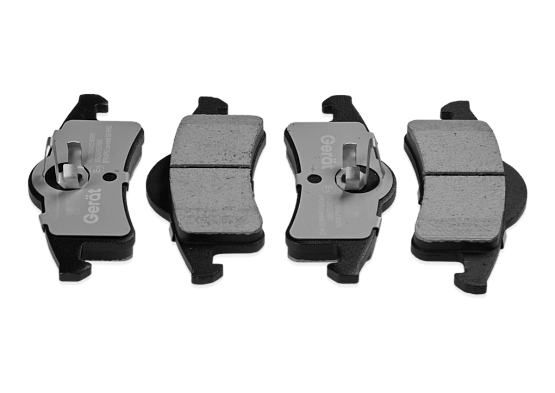 Тормозные колодки Gerat BPR147PG (задние) Low-metallic