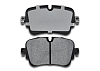 Тормозные колодки Gerat BPR092PG (задние) Low-metallic