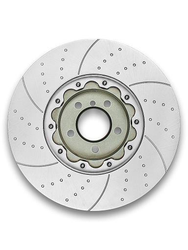 Тормозной диск двухсоставной Gerat GSDF103 (передний) Sport