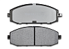 Передние тормозные колодки Gerat BPF057PG Low-metallic