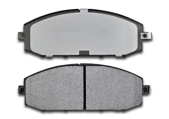 Передние тормозные колодки Gerat BPF057PG Low-metallic