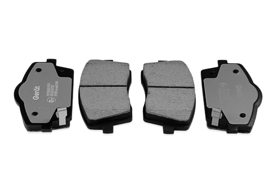 Тормозные колодки Gerat BPF289PG (передние) Low-metallic