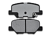 Тормозные колодки Gerat BPR107PG (задние) Low-metallic