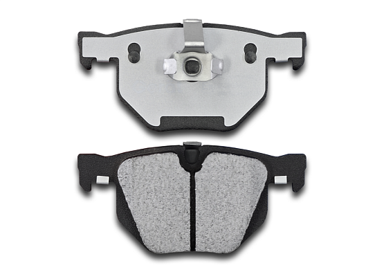 Задние тормозные колодки Gerat BPR047PG Low-metallic