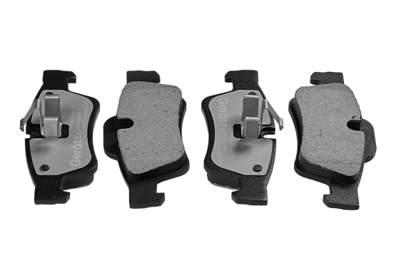 Тормозные колодки Gerat BPR057PG (задние) Low-metallic